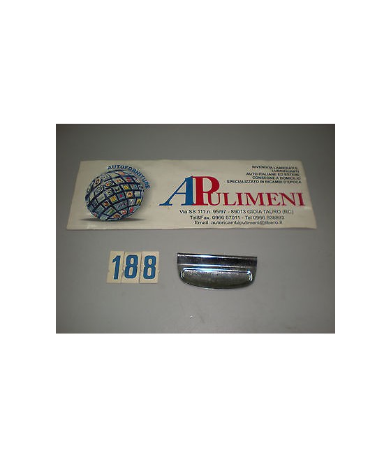 MANIGLIA APPIGLIO COFANO CROMATA FIAT 850 1100 R