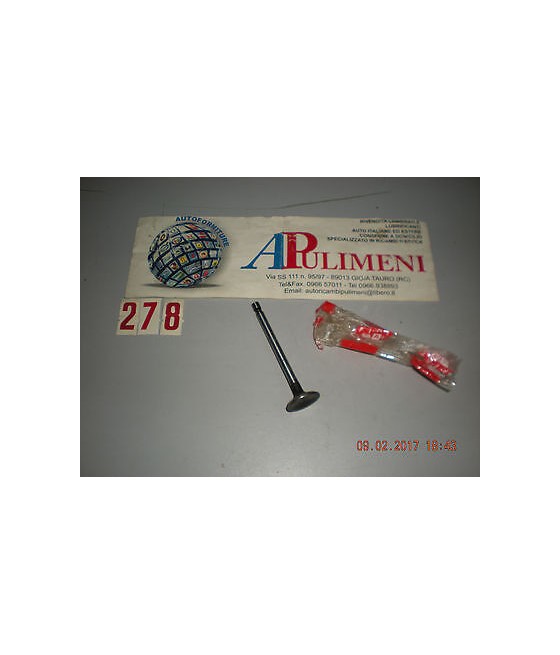 V91739 VALVOLA ASPIRAZIONE 2PZ. FIAT 500 D F L R 126 (32,00X8,00X115,00)