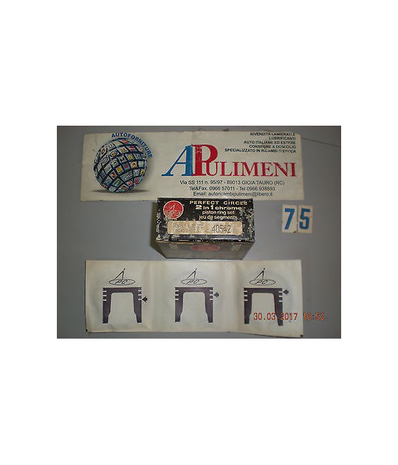 40542 SERIE FASCE PISTONI...