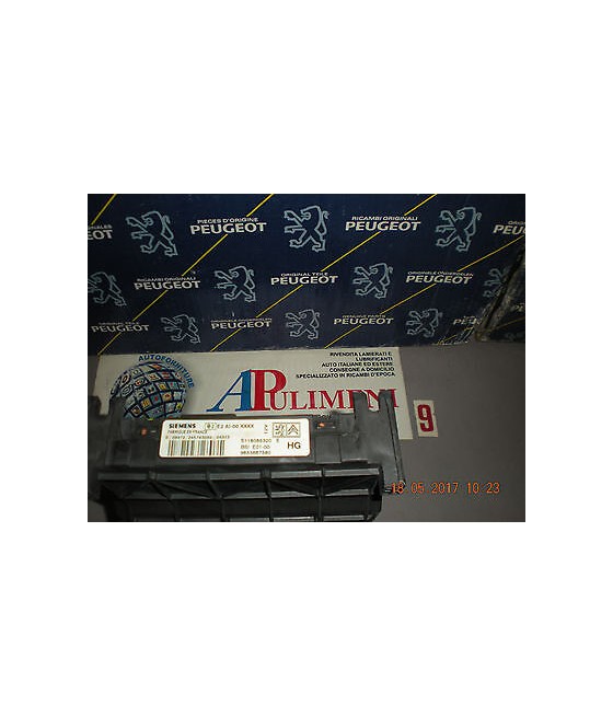 6580L3 Siemens Hg S118085320E CENTRALINA PORTAFUSIBILI PEUGEOT 206 1.4 8V