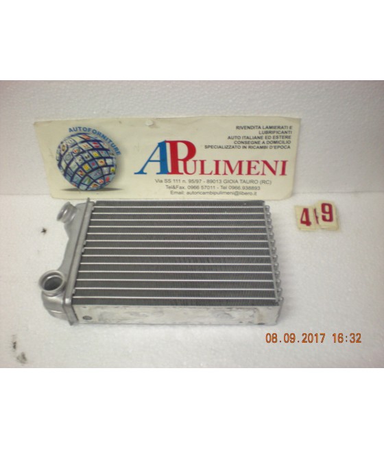 812211 RADIATORE RISCALDAMENTO ABITACOLO FIAT NUOVA PUNTO VALEO