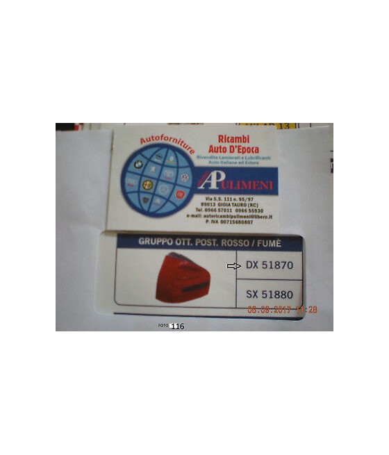 51880 FANALE POSTERIORE...