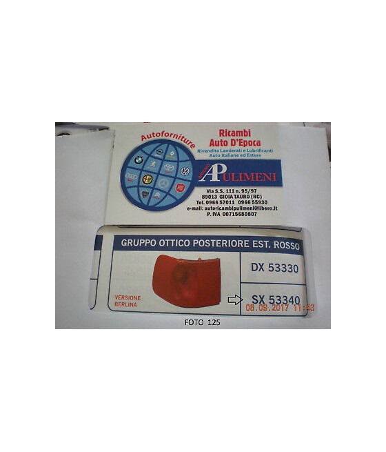 53340 FANALE POSTERIORE...