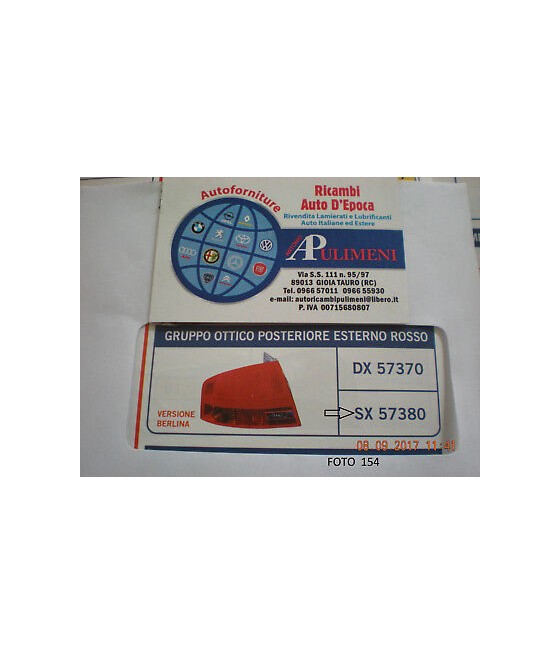57380 FANALE POSTERIORE...