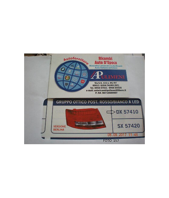 57410 FANALE POSTERIORE...
