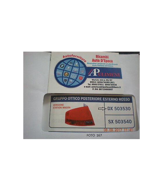 503530 FANALE POSTERIORE...