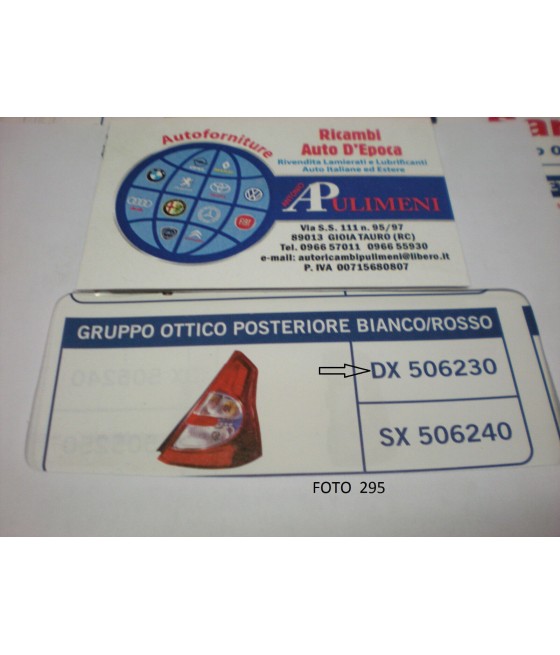 506230 FANALE POSTERIORE...