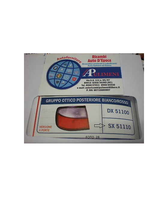 51110 FANALE POSTERIORE...
