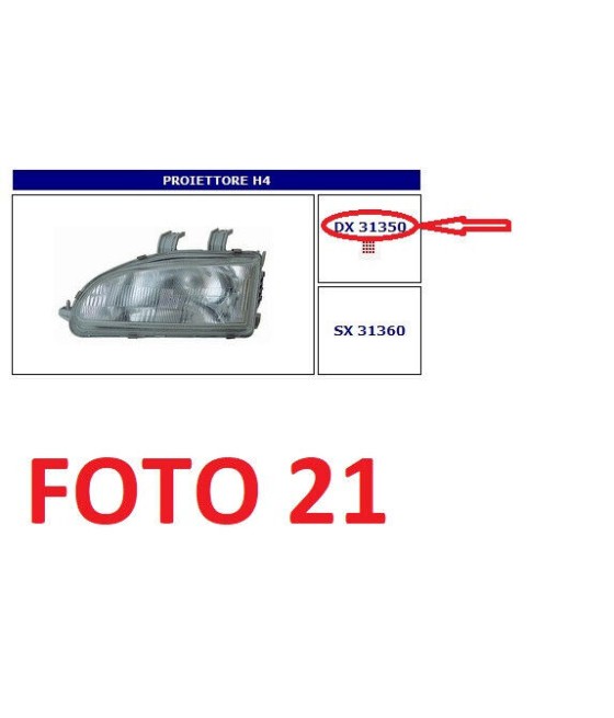 31350 FARO PROIETTORE (HEAD...