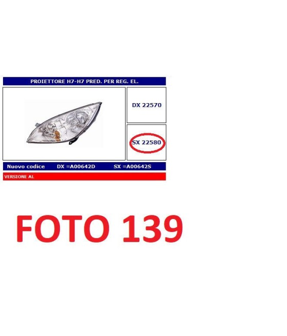 22580 FARO PROIETTORE (HEAD...