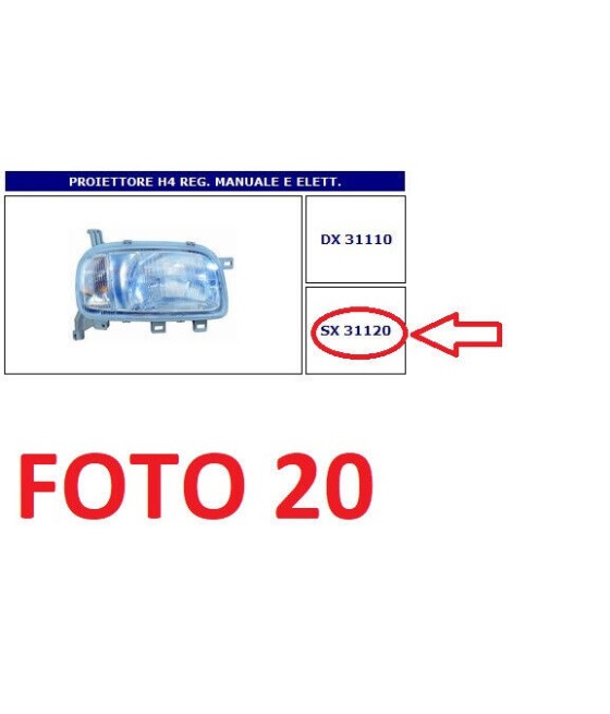 31120 FARO PROIETTORE (HEAD...