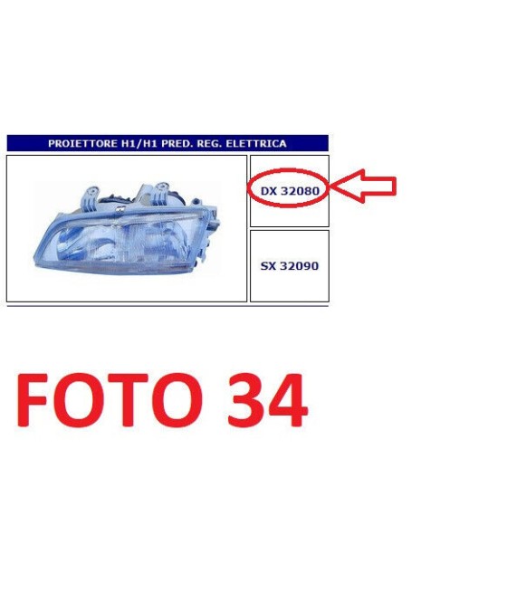 32080 FARO PROIETTORE (HEAD...