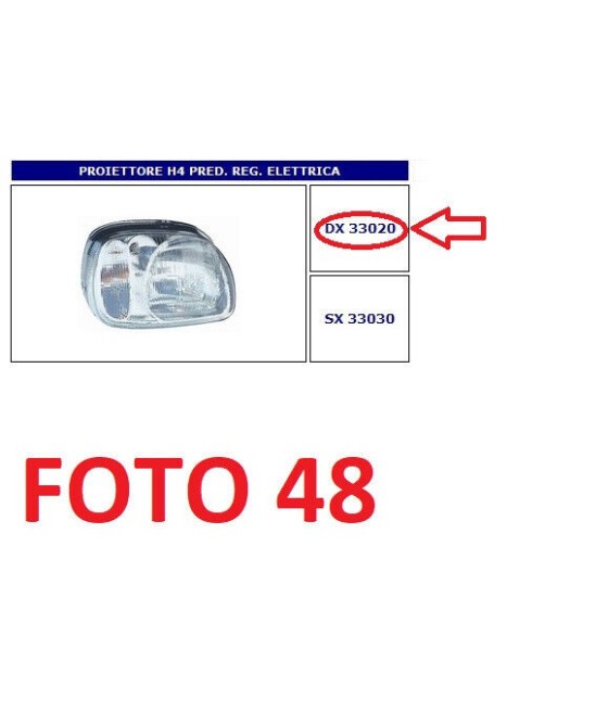33020 FARO PROIETTORE (HEAD...