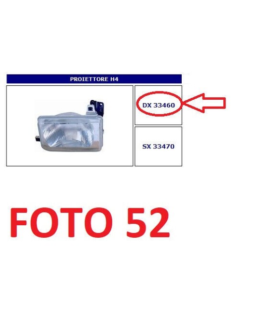33460 FARO PROIETTORE (HEAD...