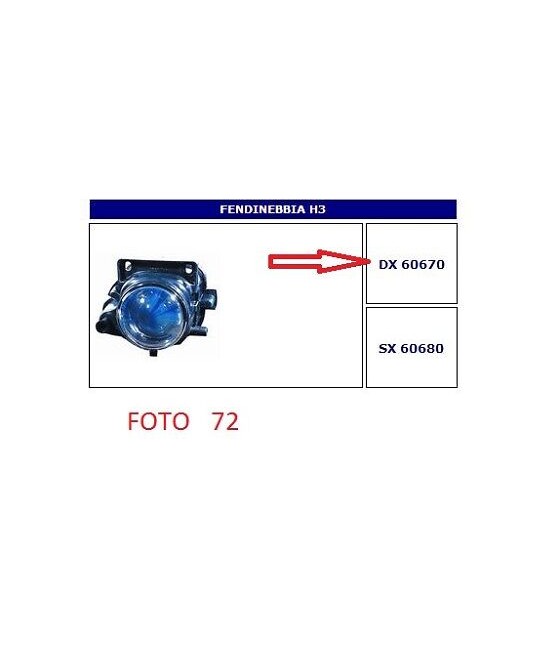 60670 FARO FENDINEBBIA (FOG...