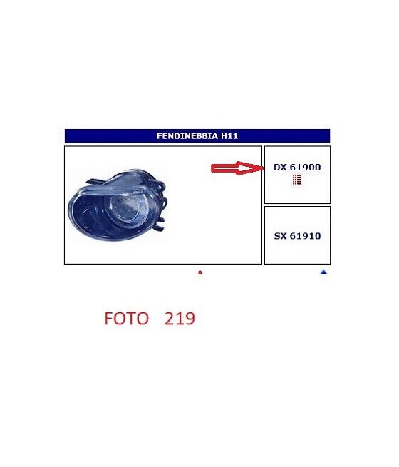61900 FARO FENDINEBBIA (FOG...
