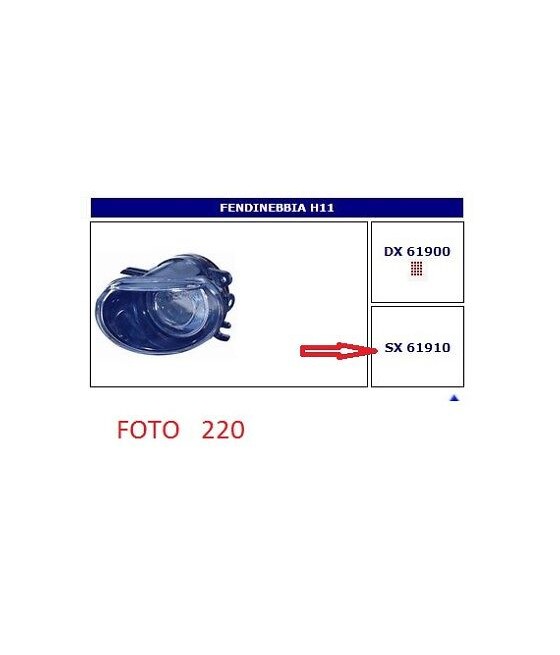 61910 FARO FENDINEBBIA (FOG...
