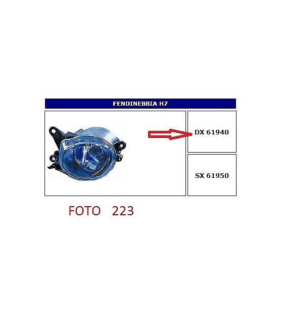 61940 FARO FENDINEBBIA (FOG...