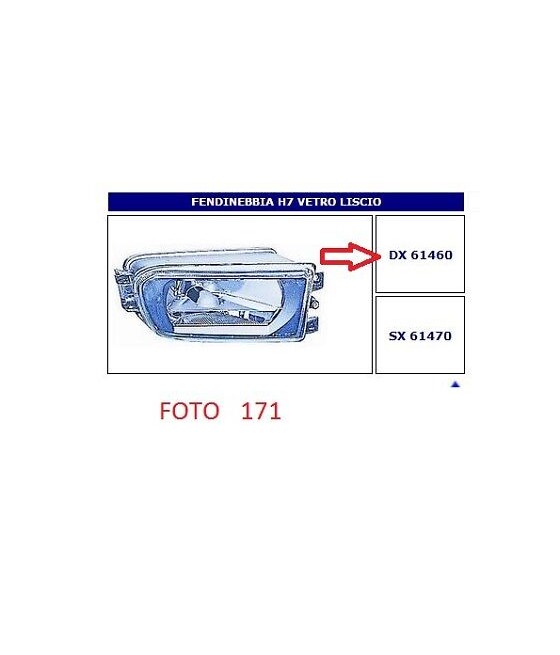 61460 FARO FENDINEBBIA DX...