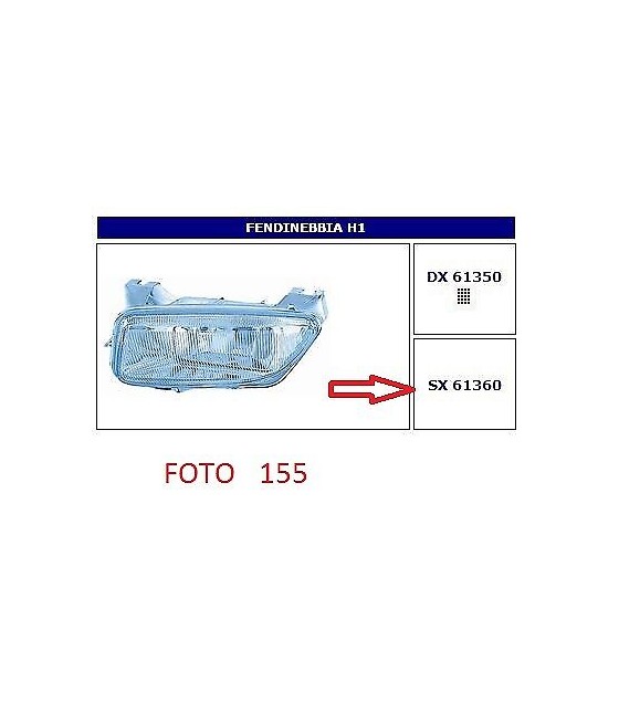61360 FARO FENDINEBBIA SX...