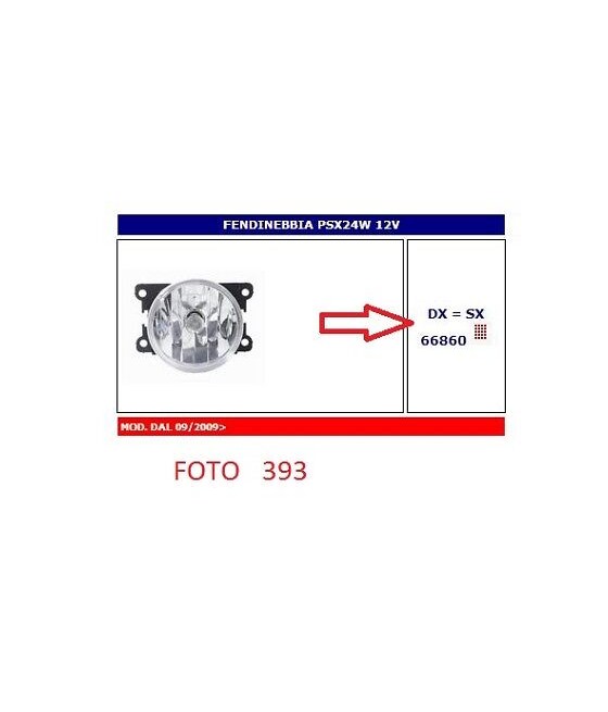 66860 FARO FENDINEBBIA (FOG...