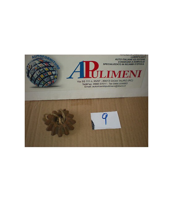 SATELLITE CONICO DIFFERENZIALE 12 DENTI ø77mm FIAT-OM-IVECO AUTOCARRO BOX ZF