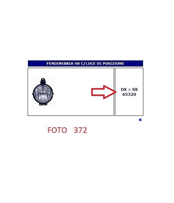 65320 FARO FENDINEBBIA (FOG...