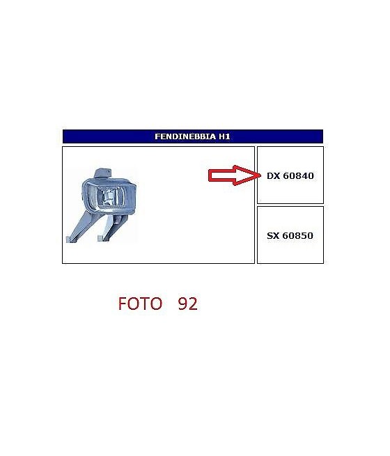 60840 FARO FENDINEBBIA (FOG...