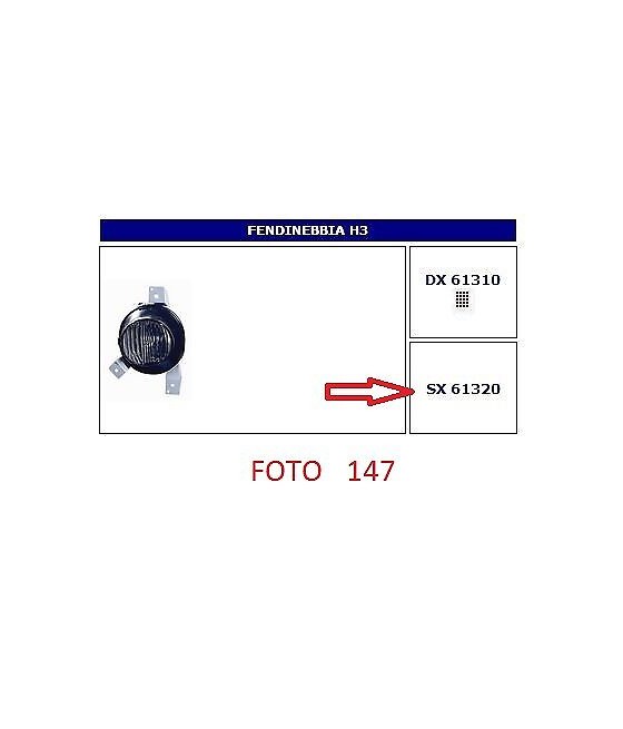 61320 FARO FENDINEBBIA (FOG...