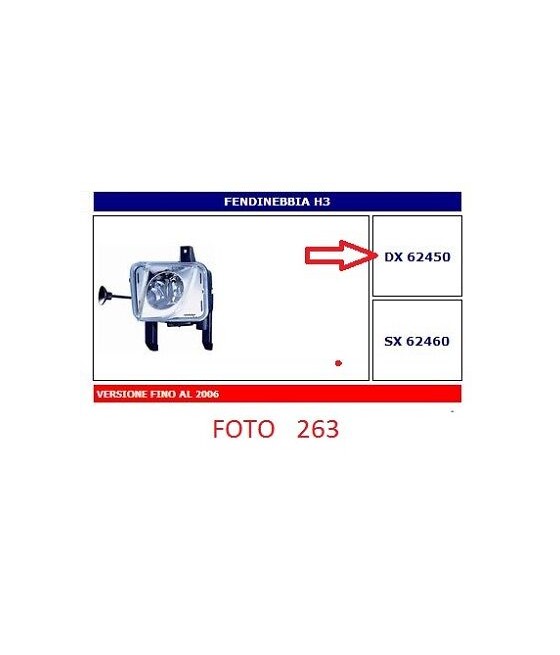 62450 FARO FENDINEBBIA (FOG...