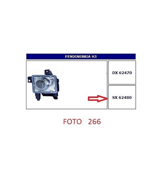 62480 FARO FENDINEBBIA (FOG...
