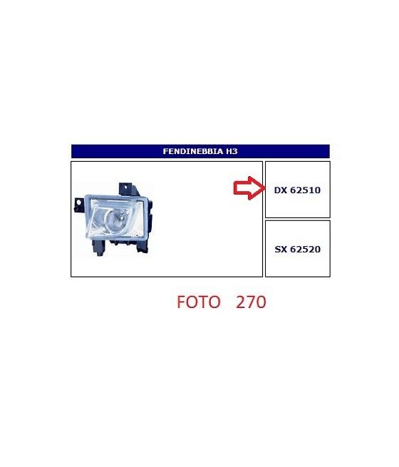 62510 FARO FENDINEBBIA (FOG...