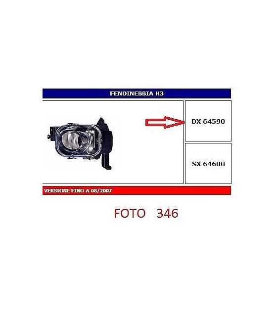 64590 FARO FENDINEBBIA (FOG...