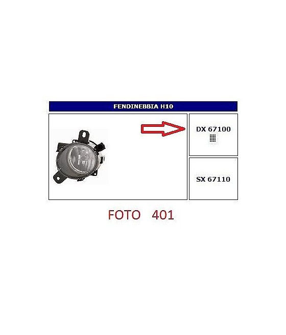 67100 FARO FENDINEBBIA (FOG...