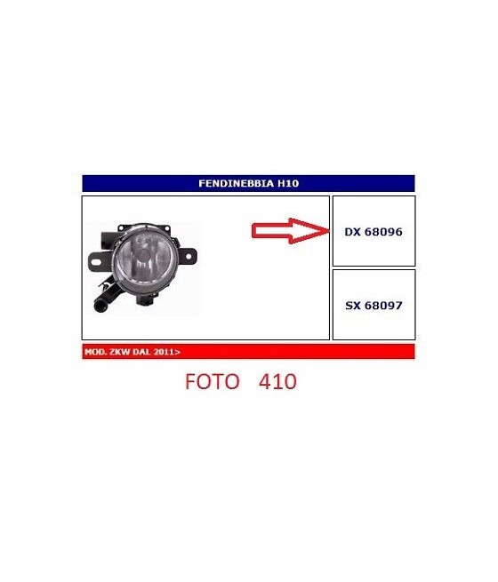 68096 FARO FENDINEBBIA (FOG...