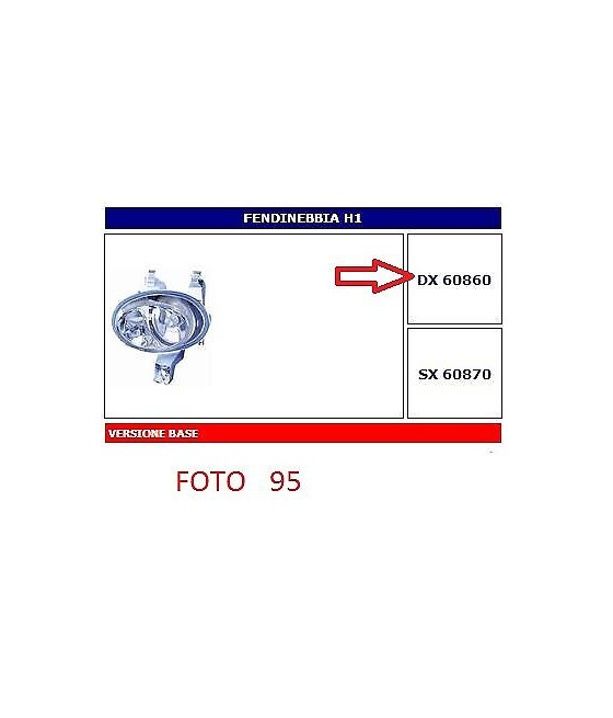 60860 FARO FENDINEBBIA (FOG...