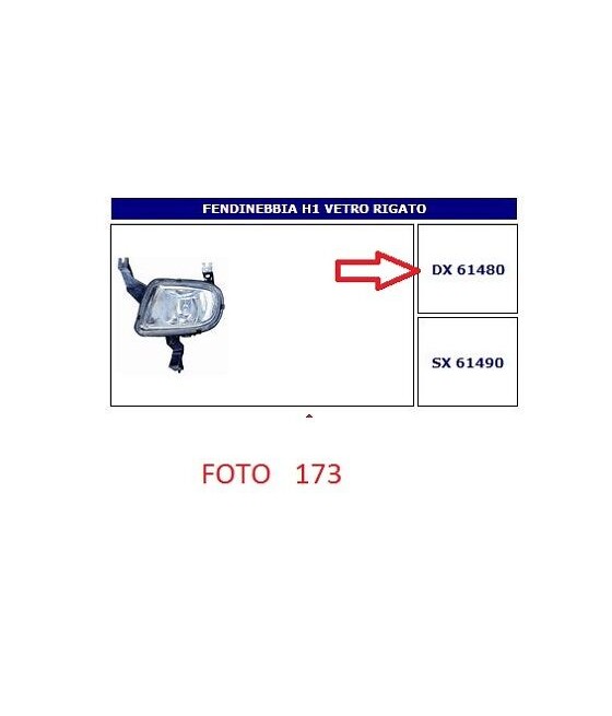 61480 FARO FENDINEBBIA (FOG...