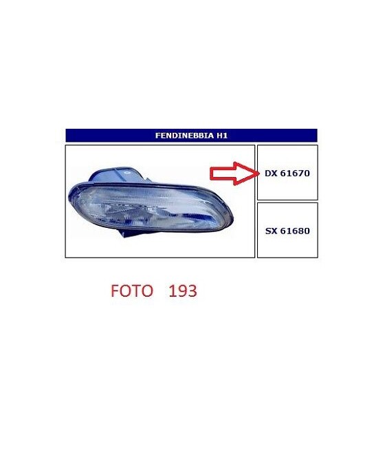 61670 FARO FENDINEBBIA (FOG...
