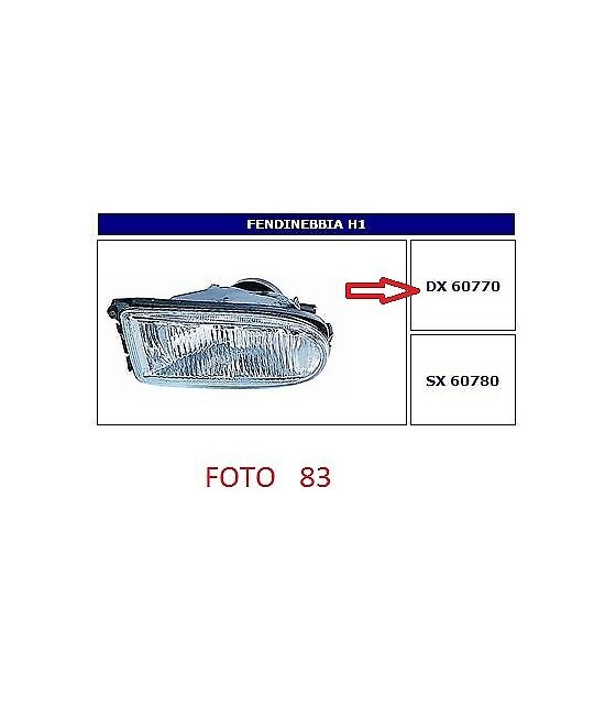 60770 FARO FENDINEBBIA (FOG...