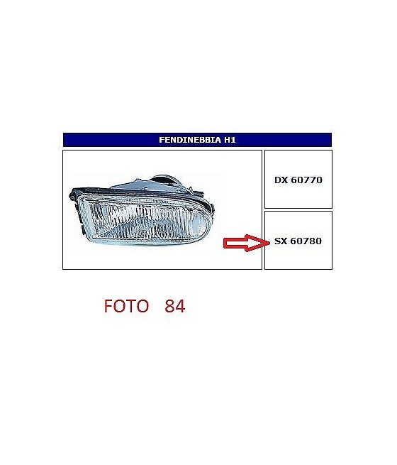 60780 FARO FENDINEBBIA (FOG...