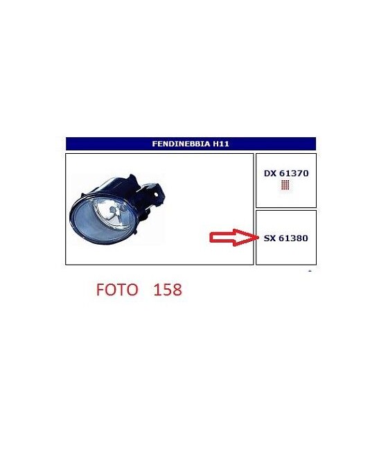 61380 FARO FENDINEBBIA SX...