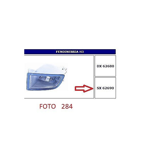 62690 FARO FENDINEBBIA (FOG...