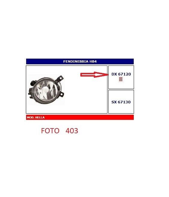 67120 FARO FENDINEBBIA (FOG...