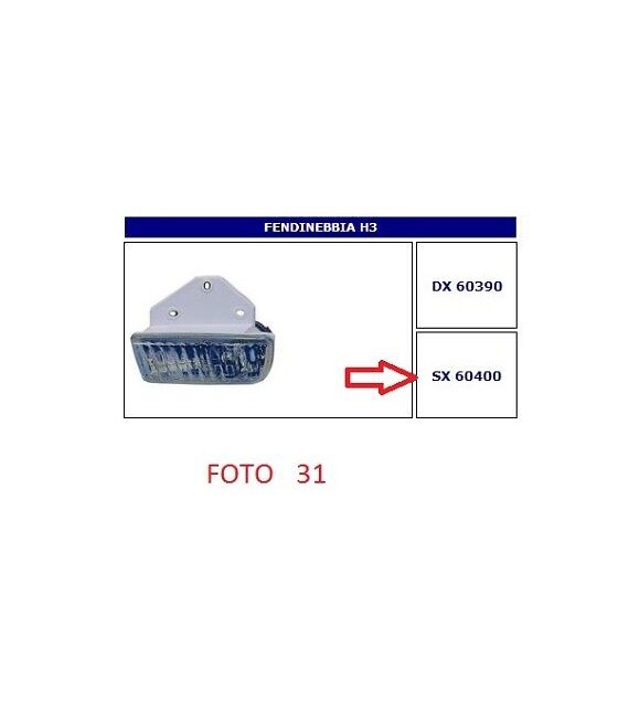 60400 FARO FENDINEBBIA (FOG...