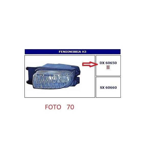 60650 FARO FENDINEBBIA (FOG...