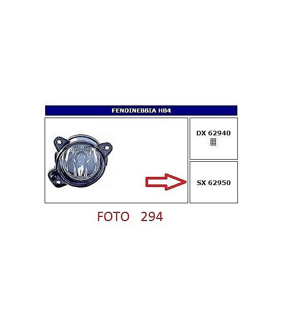 62950 FARO FENDINEBBIA (FOG...