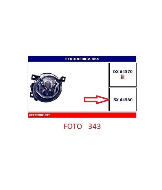 64580 FARO FENDINEBBIA (FOG...