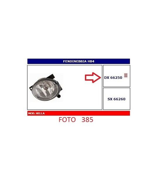 66250 FARO FENDINEBBIA (FOG...