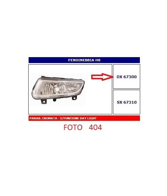 67300 FARO FENDINEBBIA (FOG...