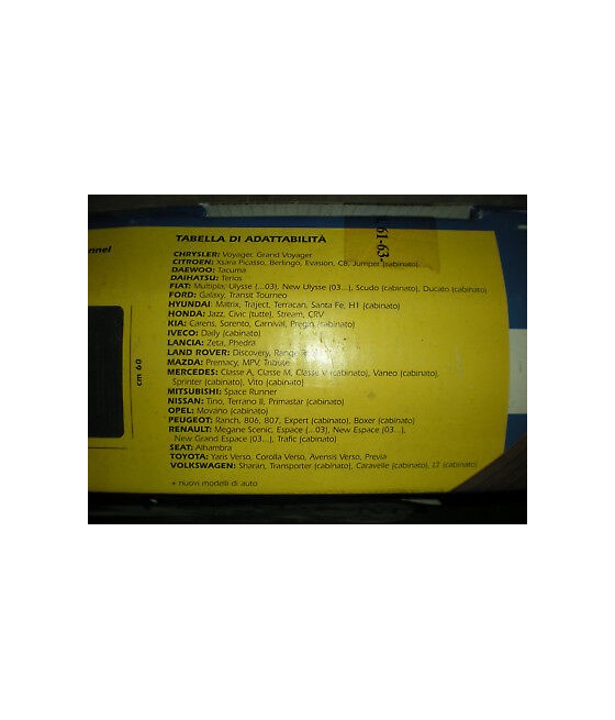 4028 SERIE TAPPETI MAXI POSTERIORE GOMMA NERO RITAGLIABILE UNIVERSALE GEV